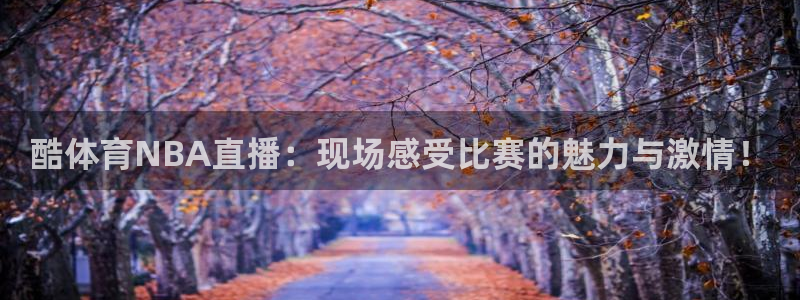 酷体育NBA直播：现场感受比赛的魅力与激情！